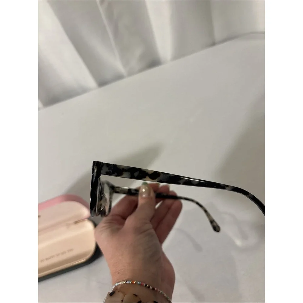 Kate Spade New York Arabel‎ TCB Eyeglasses Women Black Tortoise 140 and Case